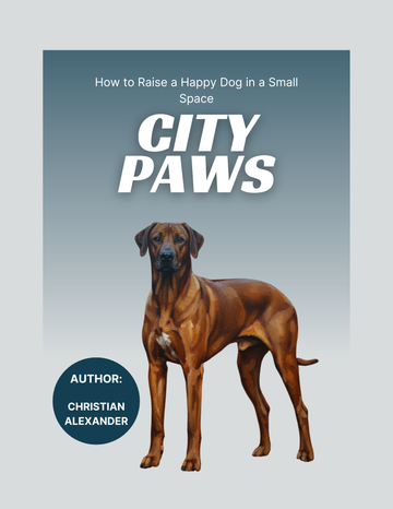 CITY PAWS - How to Raise a Happy Dog in a Small Space - Reading Journal for Dog Lovers