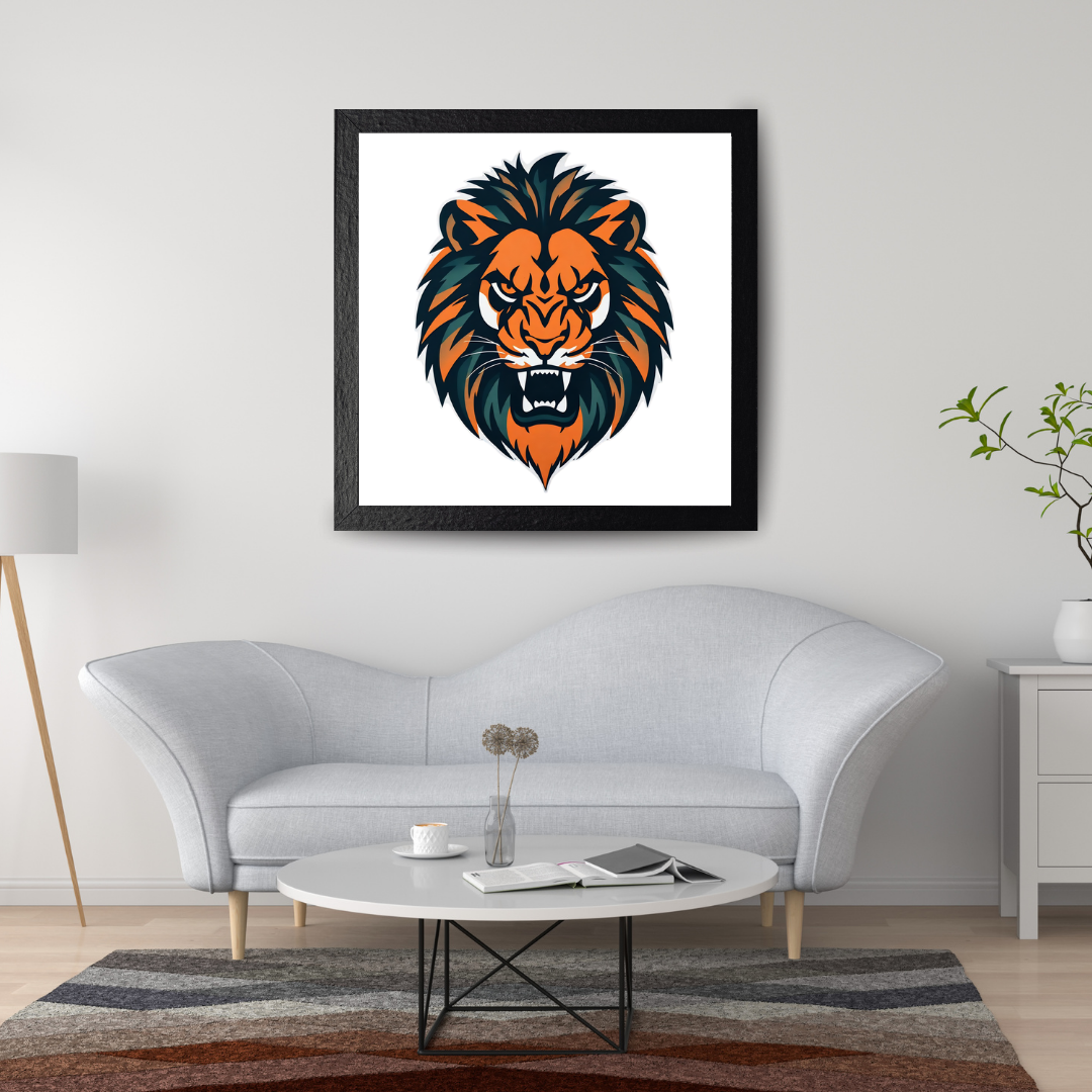 Bold Lion Logo Design 