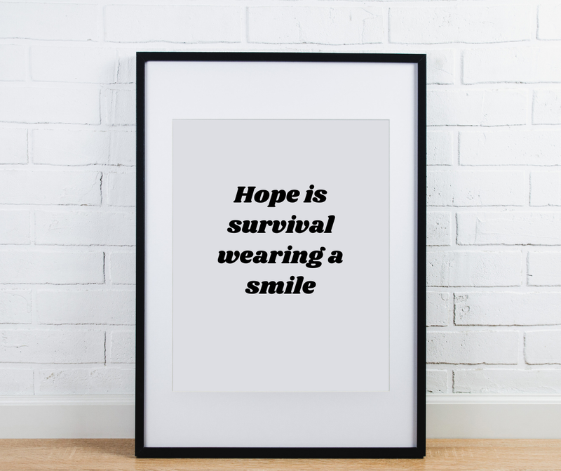 Inspirational Quote Wall Art 