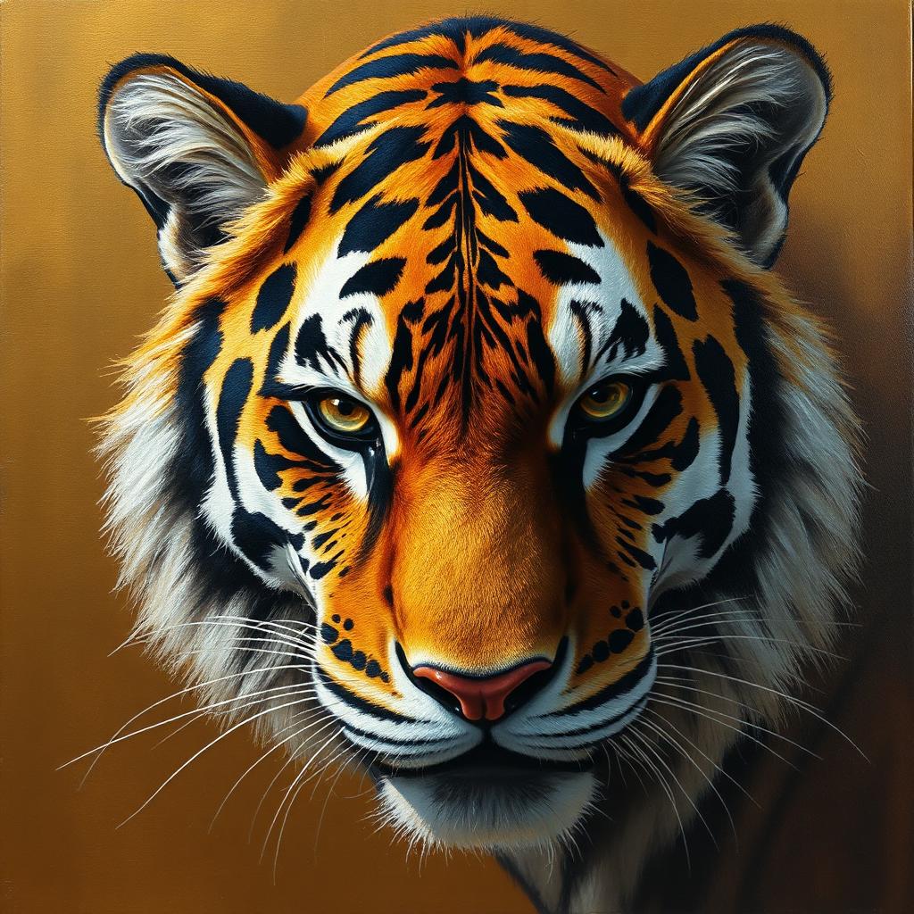 Majestic Bengal Tiger Portrait
